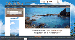 Desktop Screenshot of cabogataalmeria.com